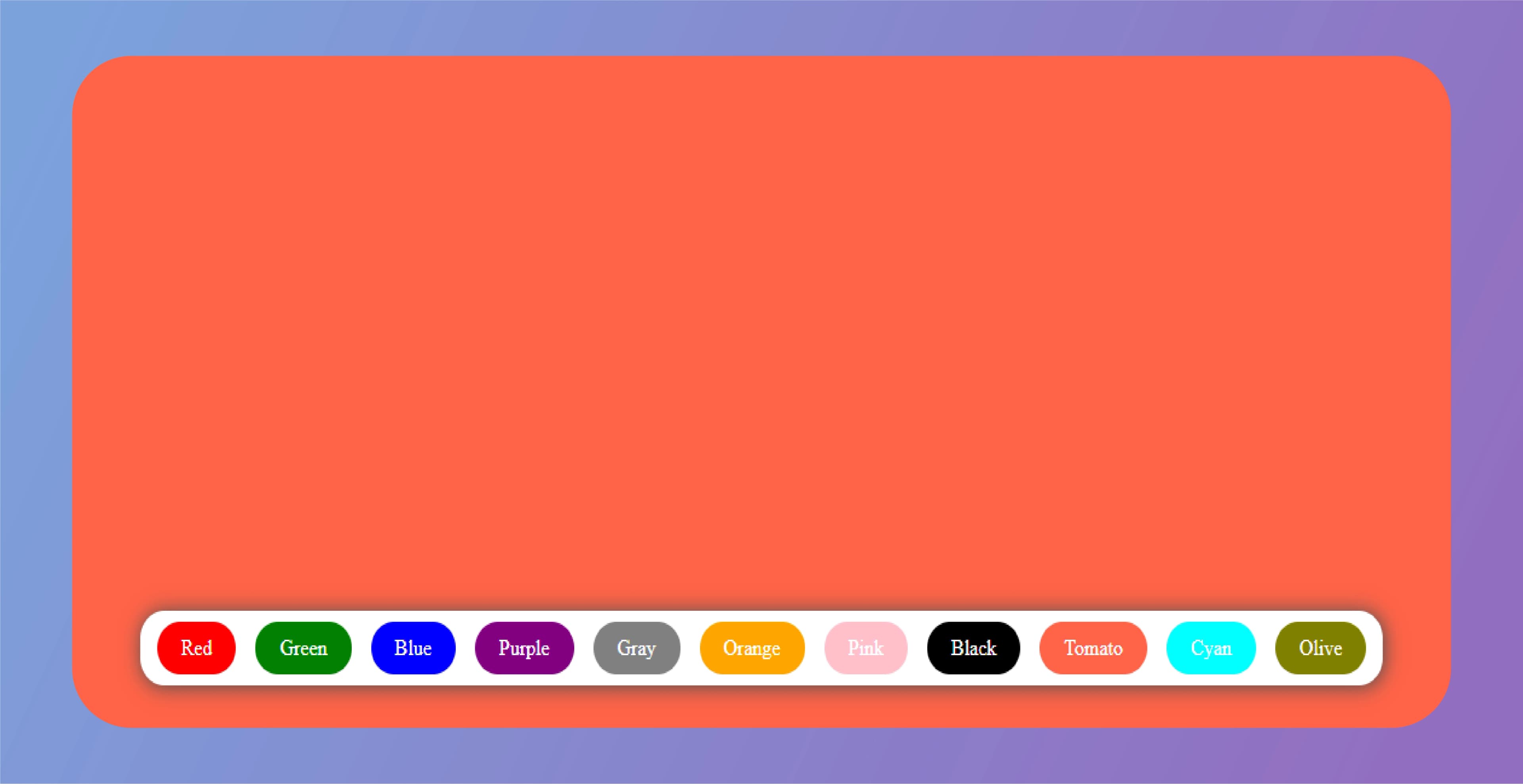 React Bg-color Changer